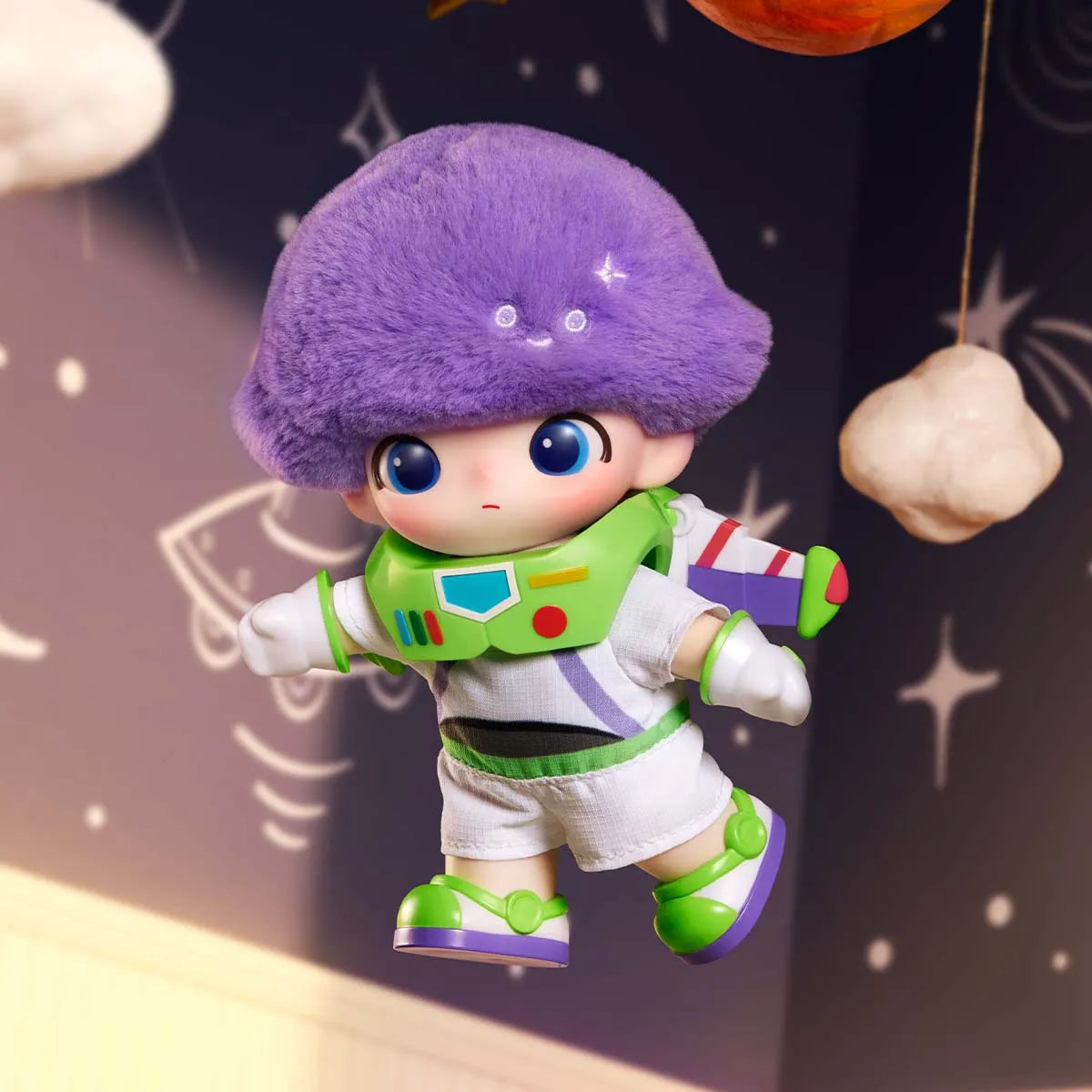 DIMOO WORLD × PIXAR Series Vinyl Plush Pendant (1 Blind Box)