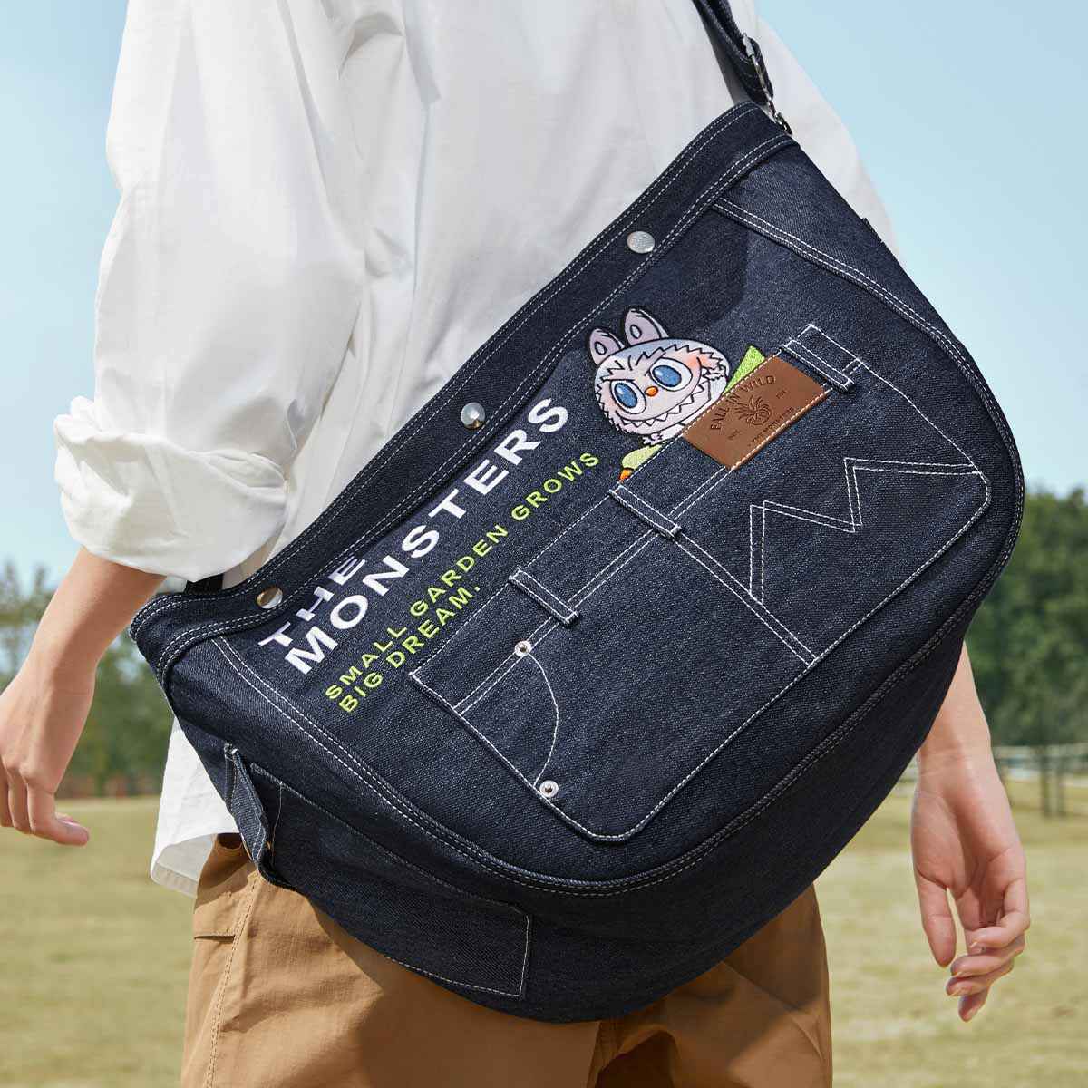 Labubu Labubu John’s Messenger Bag – Fall in Wild Series