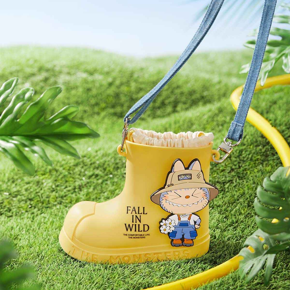 Labubu rain boot bag – fall in wild series