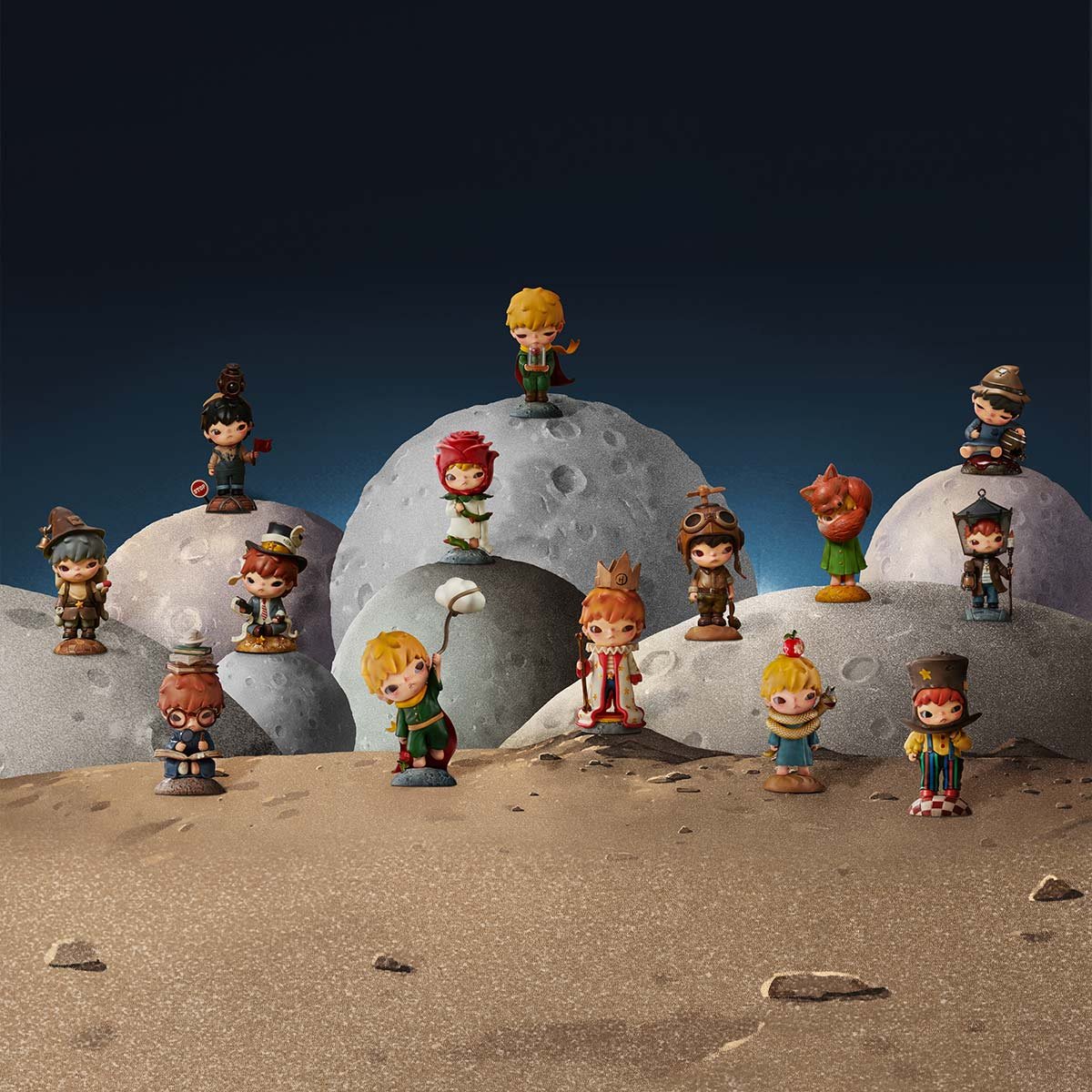 Hirono × The Little Prince Series Figures (Single Box / Full Set)