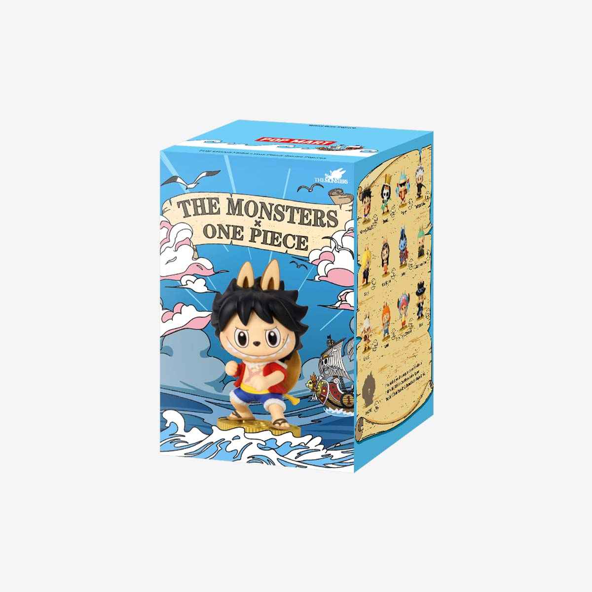 Labubu × One Piece – Monkey D. Luffy Figurine
