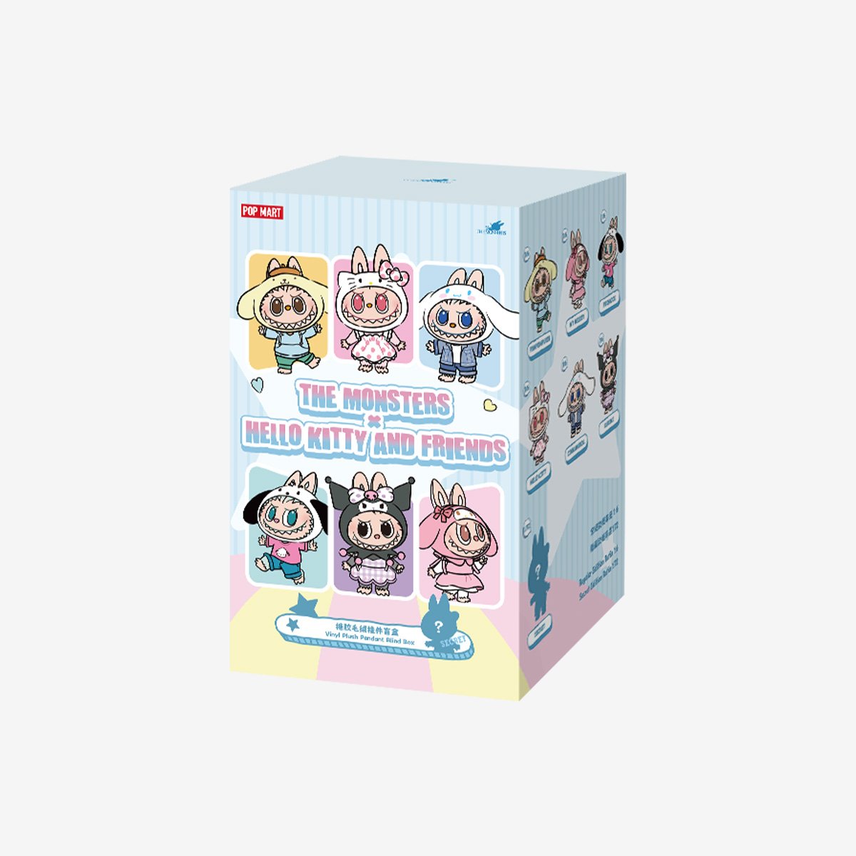 THE MONSTERS × Hello Kitty & Friends Vinyl Plush Pendant Blind Box (1 PC)