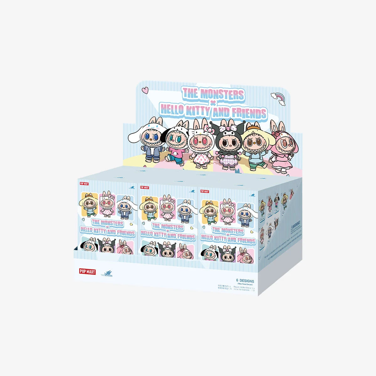 THE MONSTERS × Hello Kitty & Friends Vinyl Plush Pendant Blind Box (1 PC)