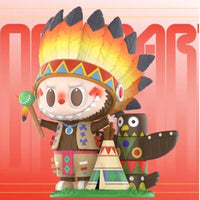 Genuine POP MART Labubu Indian Figure – Primitive Limited Edition