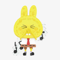 Labubu × Spongebob – "Nose Flute" Figurine | Exclusive Drop
