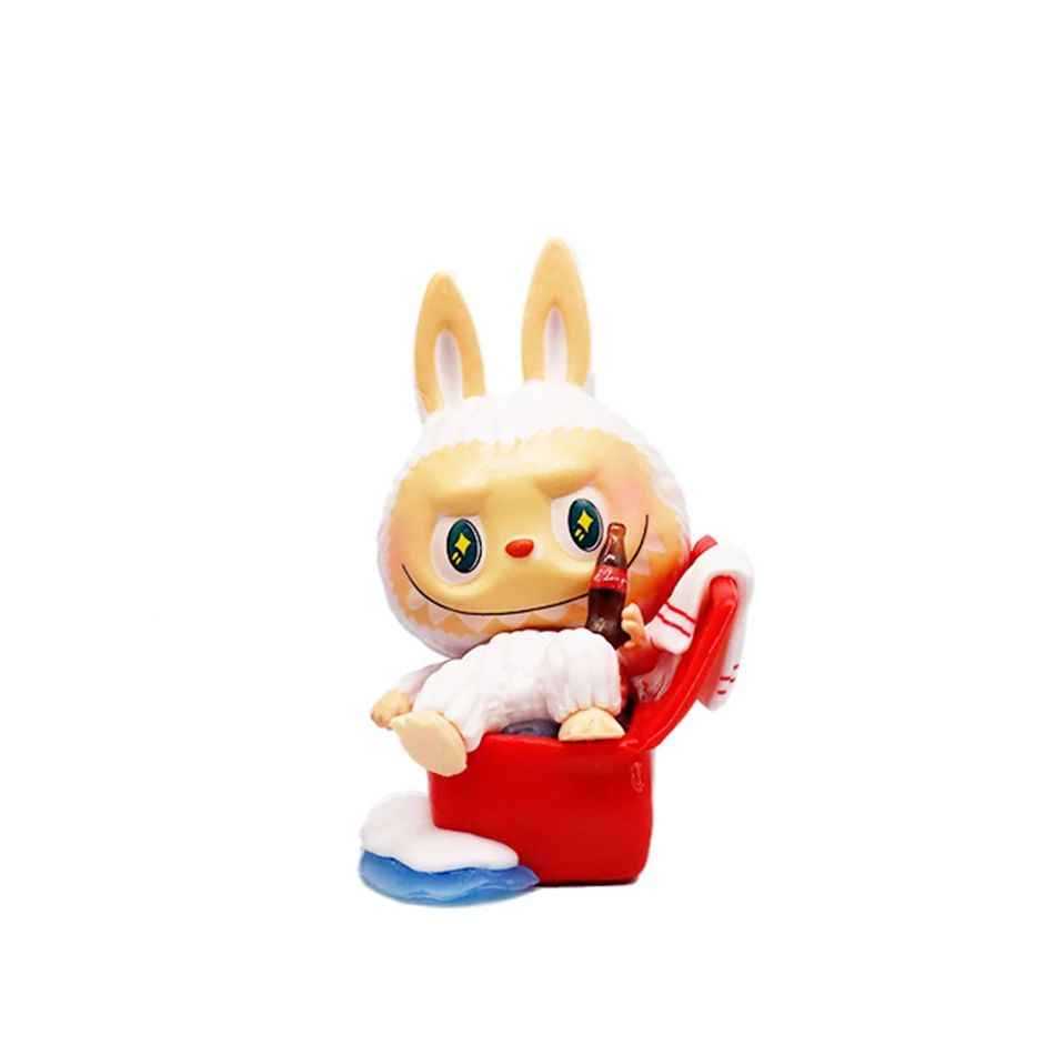 Labubu – special sofa coca-cola series