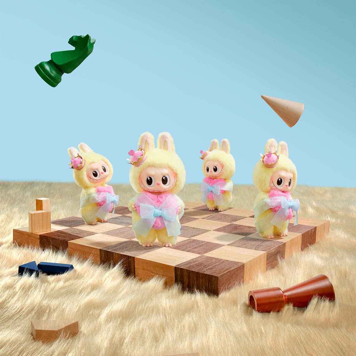 Labubu Hanging Plush Card – Let’s Checkmate Series