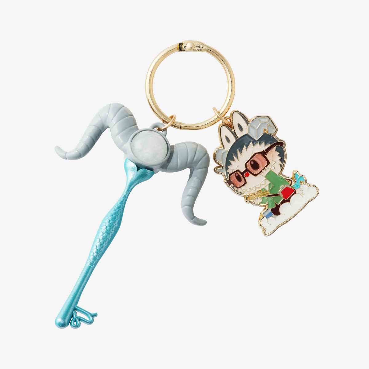 Labubu Capricorn – Constellation Series Pendant Keychain