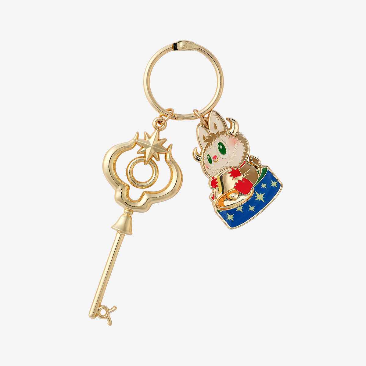 Labubu Taurus Constellation Series pendant keychain