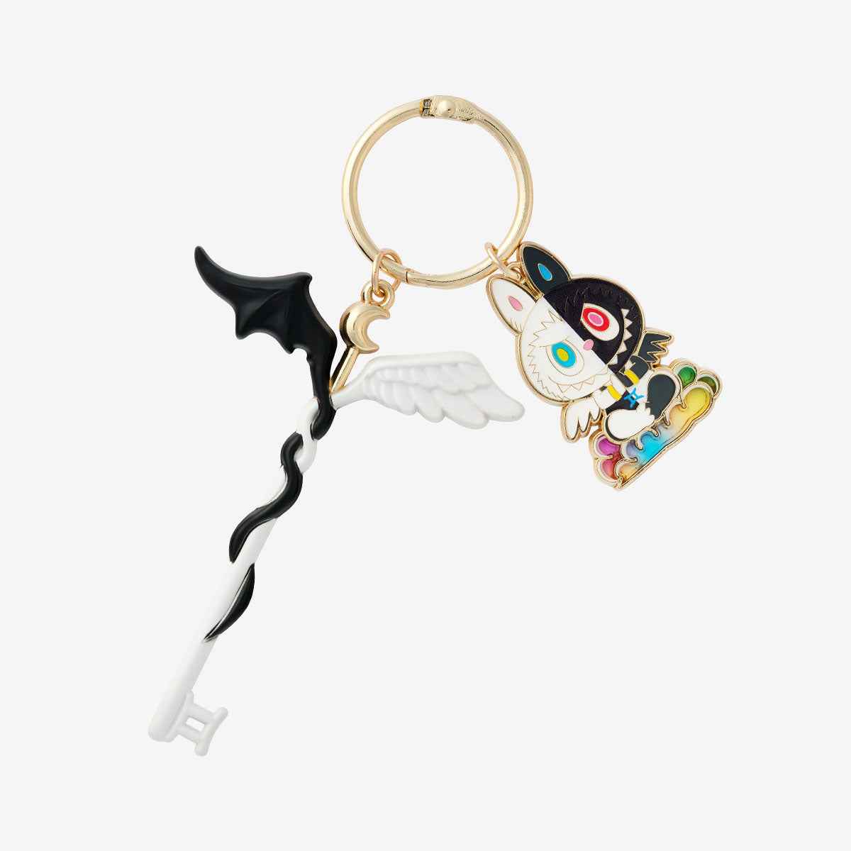 Labubu Gemini – Constellation Series Pendant Keychain