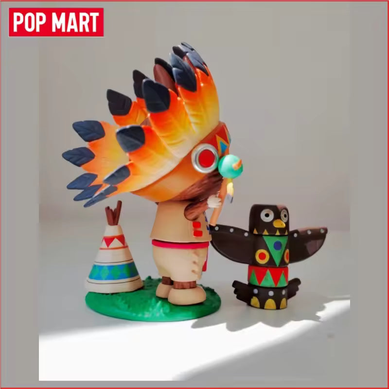 Genuine POP MART Labubu Indian Figure – Primitive Limited Edition